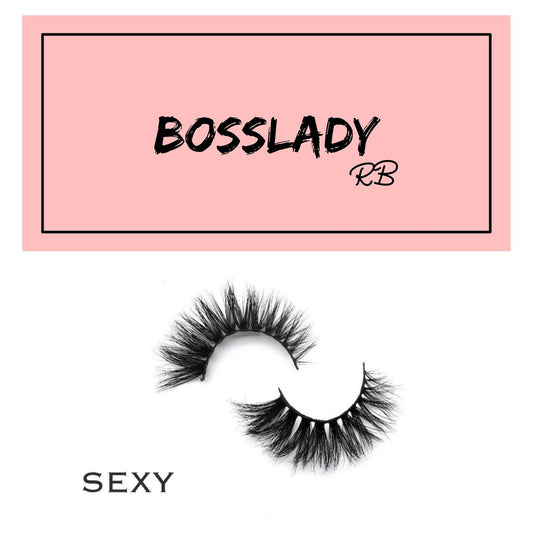 SEXY Mink Hair Lashes By BOSSLADY RB