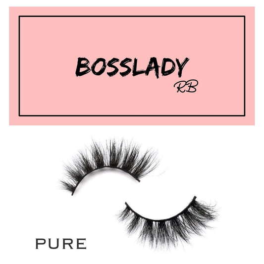 PURE Mink Hair Lashes By BOSSLADY RB